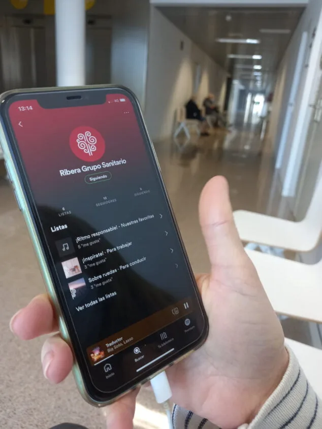 Imagen: Ya puedes encontrar a Ribera Salud en Spotify