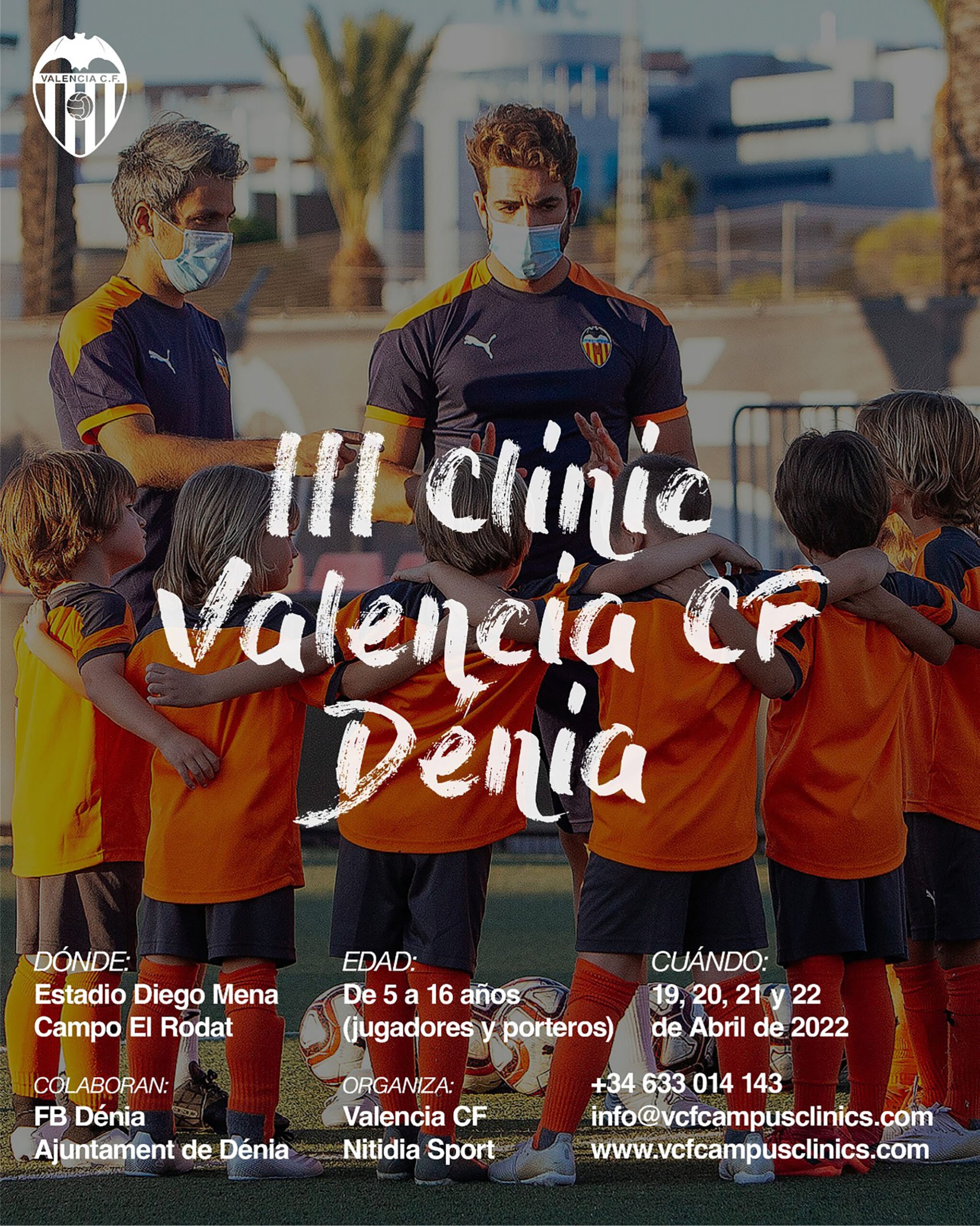 Cartel del III Clínic del València CF