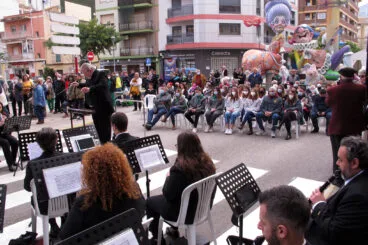 Concierto de la banda en la falla Saladar 03