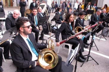 Concierto de la banda en la falla Saladar 10