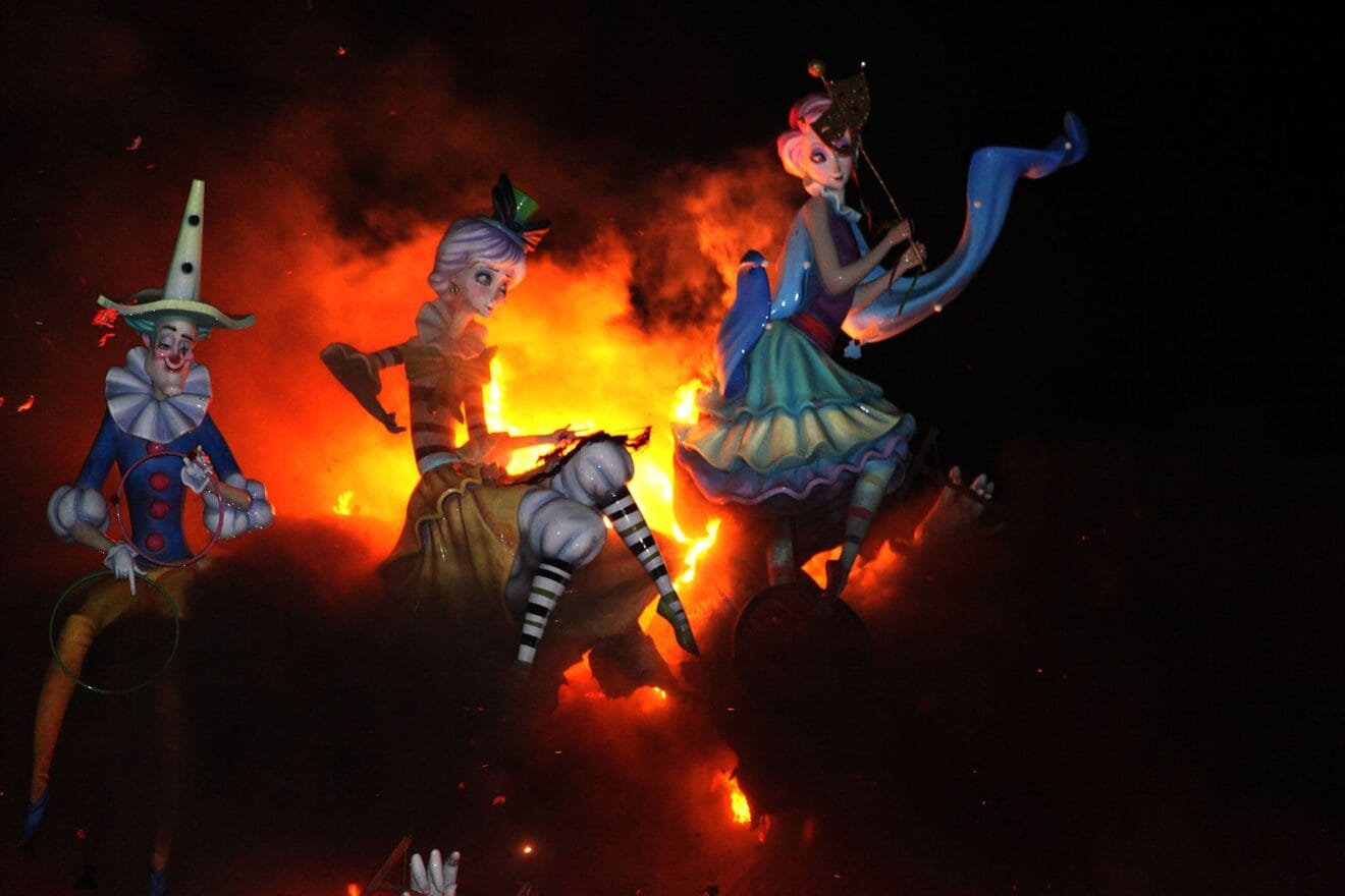 Cremà de las fallas ganadoras de Dénia 2022 31