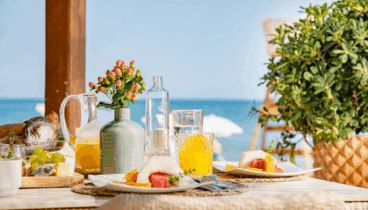 Desayuno frente al mar en este Hotel de Dénia