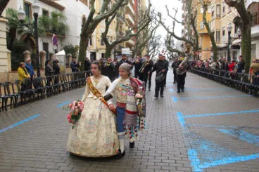 Día de la Ofrenda de las Fallas 2022 04
