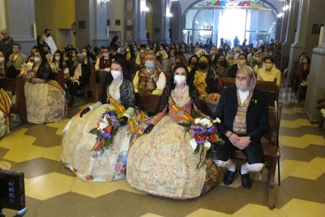 El fuego se impone a la lluvia: las Fallas de Dénia despiden el ejercicio más largo de la historia 20 dia de la ofrenda de las fallas 2022 113