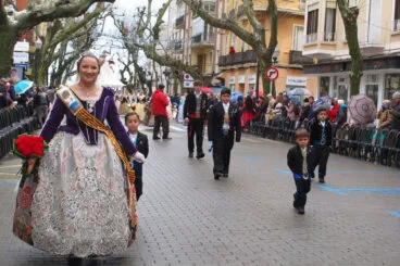Día de la Ofrenda de las Fallas 2022 14