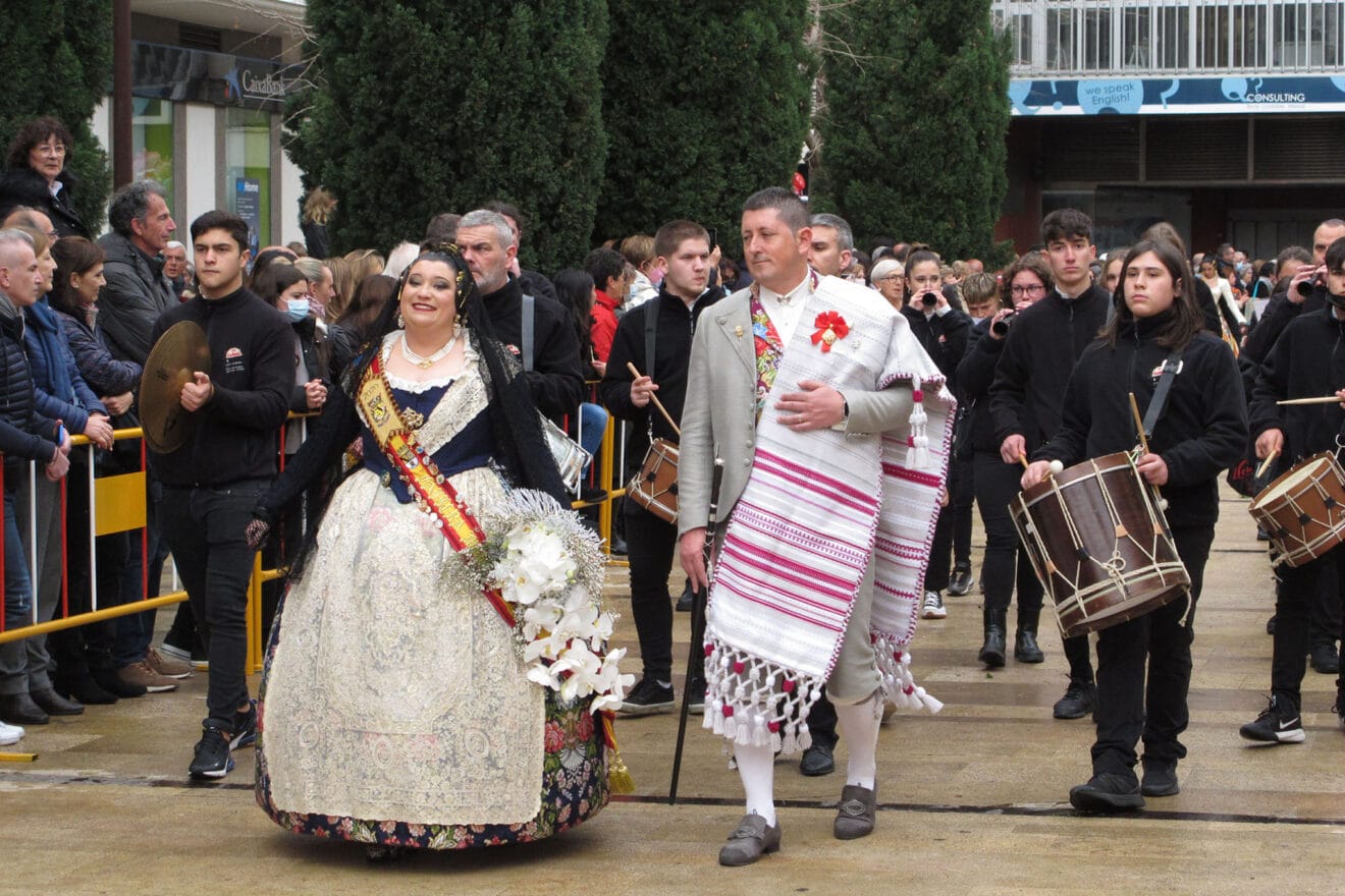 Día de la Ofrenda de las Fallas 2022 85