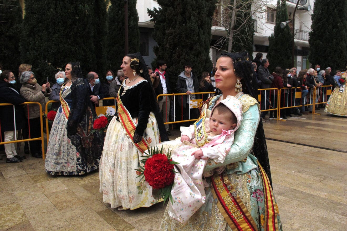 Día de la Ofrenda de las Fallas 2022 89