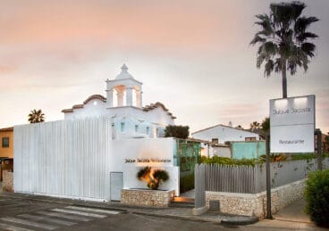 Entrada del Restaurante Quique Dacosta