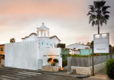 Entrada del Restaurante Quique Dacosta