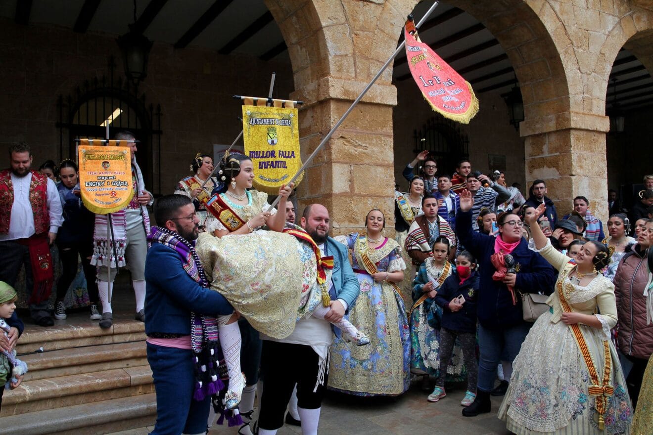 Entrega de premios infantiles de las Fallas de Dénia 16