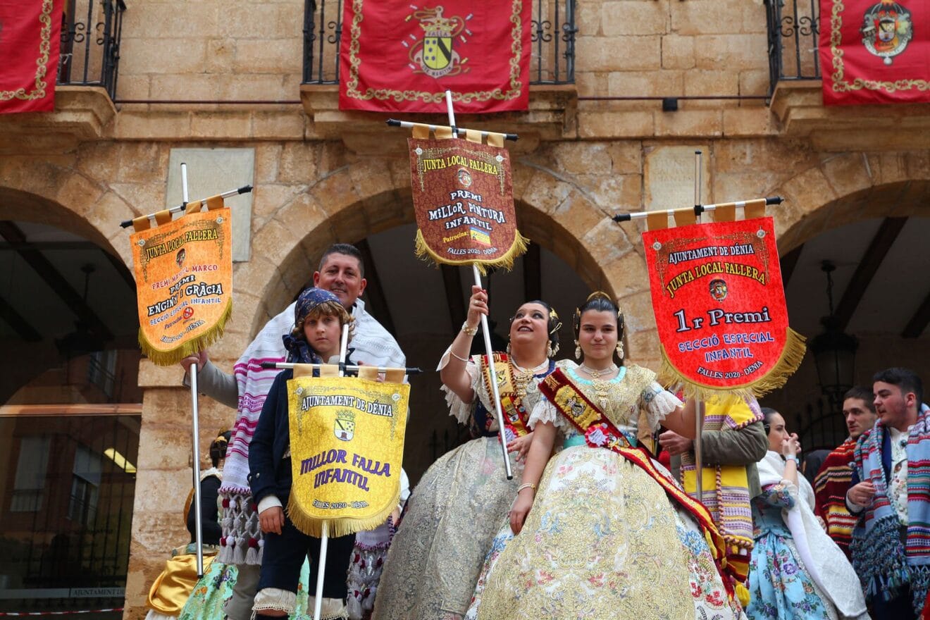 Entrega de premios infantiles de las Fallas de Dénia 21
