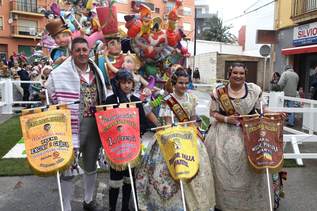 Entrega de premios infantiles de las Fallas de Dénia 43