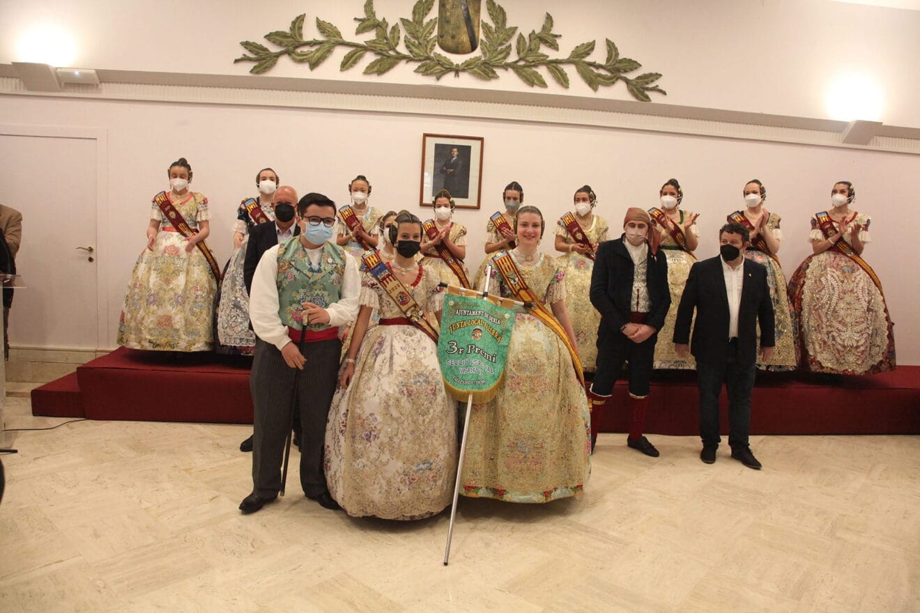 Entrega de premios infantiles de las Fallas de Dénia 90