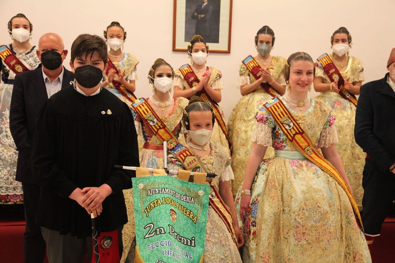 Entrega de premios infantiles de las Fallas de Dénia 95