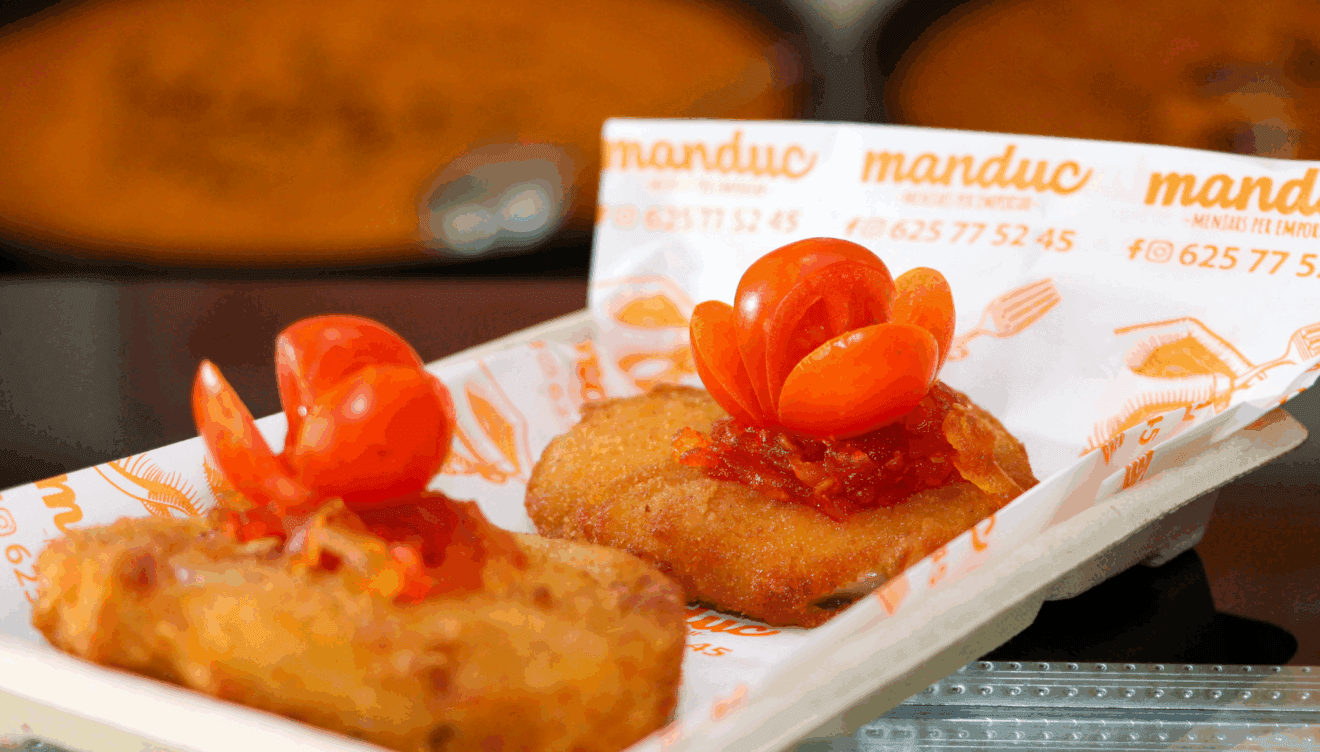 Escalope de queso - Manduc - Menjars per emportar