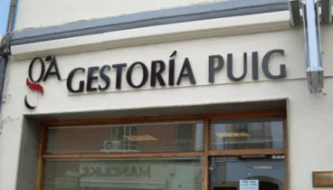 Fachada de Gestoría Puig