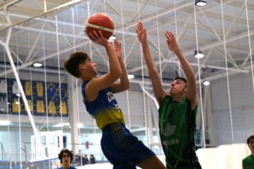 El equipo Junior masculino del Dénia Básquet jugó en Xàbia