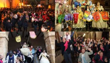 La jornada de premios falleros de Dénia
