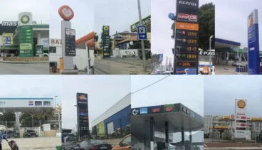 Las gasolineras más baratas y caras de Dénia