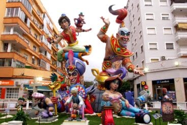 Monumento de la falla París Pedrera