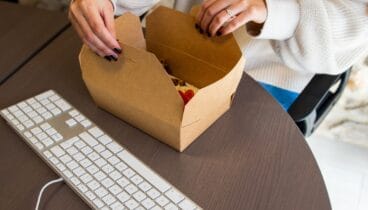 Pide tu ración de comida para el trabajo en Manduc