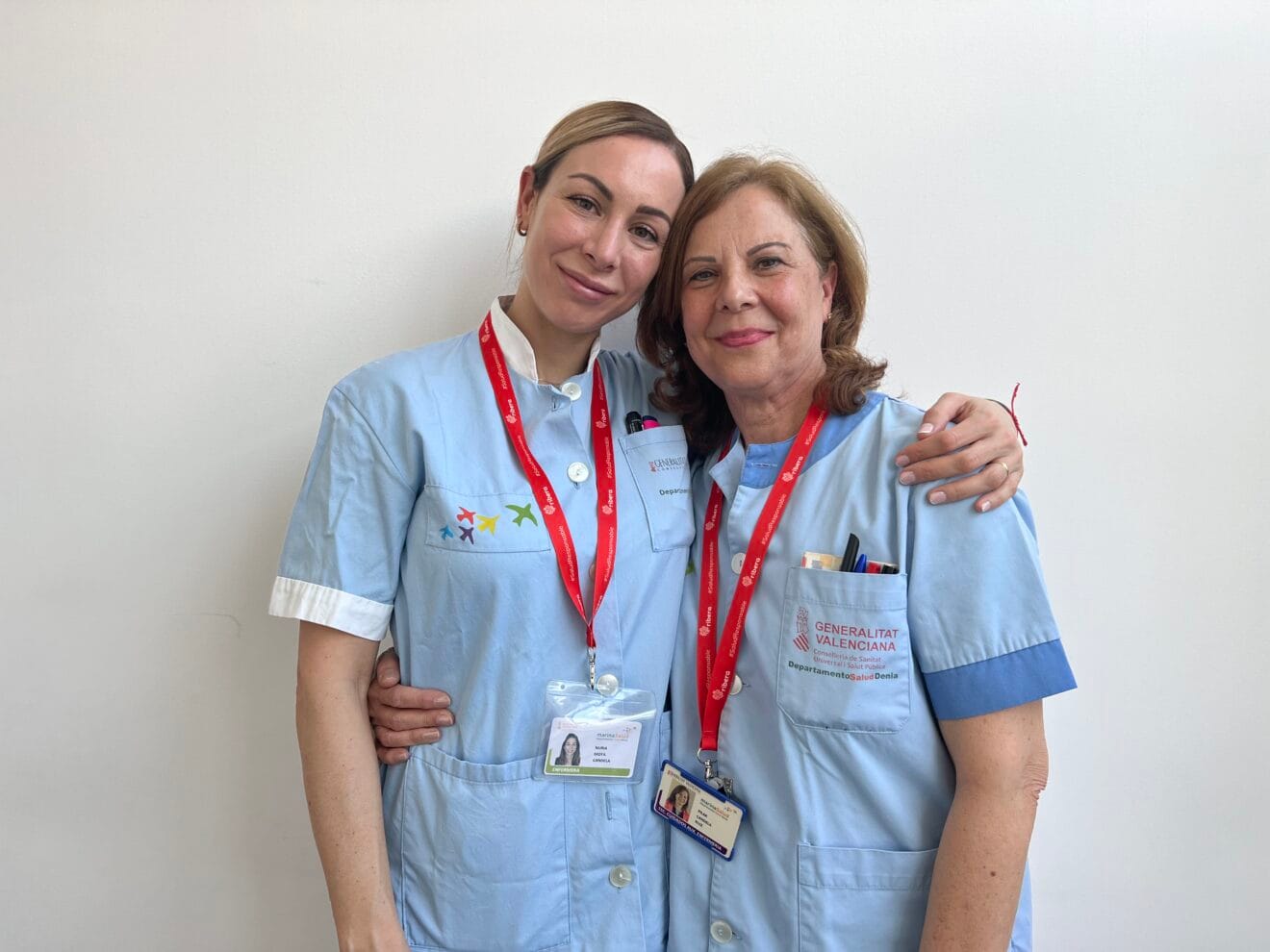 Pilar Candela y Núria Moya