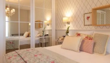 Pintoresca habitación del hotel