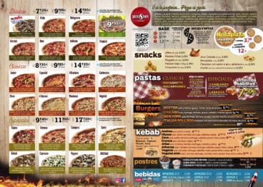 Pizzas y snacks en Pizza Store