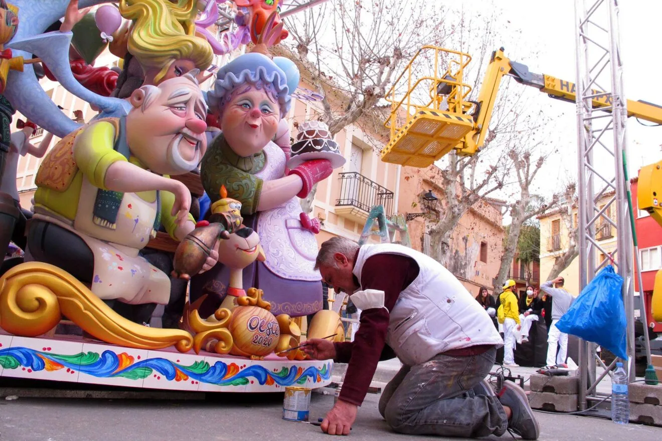 Plantà de la falla infantil de la Oeste 02