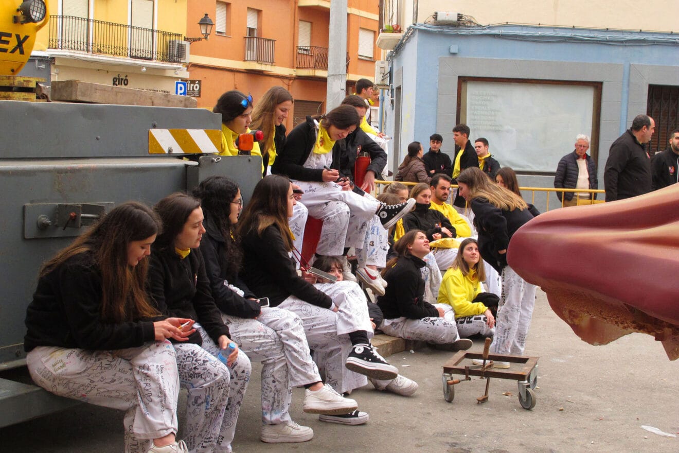Plantà de la Oeste en las Fallas 2022 de Dénia 03