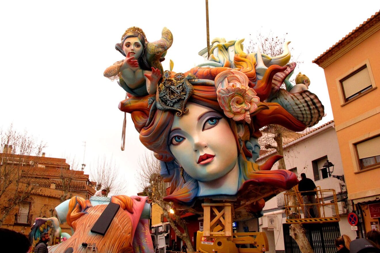 Plantà de la Oeste en las Fallas 2022 de Dénia 14