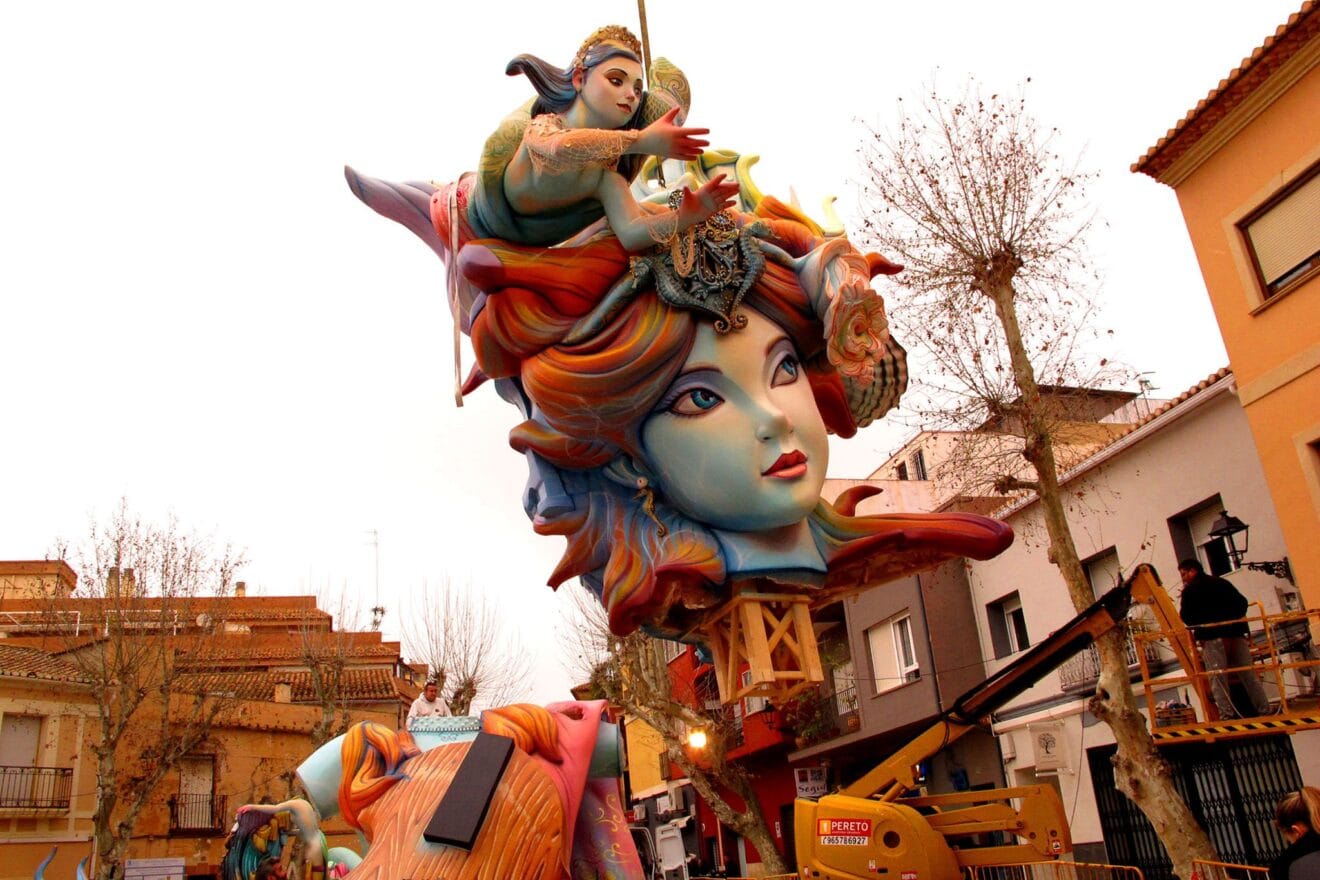 Plantà de la Oeste en las Fallas 2022 de Dénia 15
