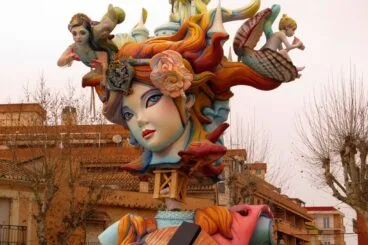 Plantà de la Oeste en las Fallas 2022 de Dénia 19