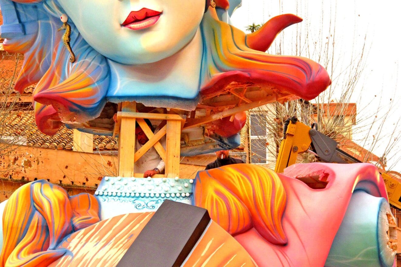 Plantà de la Oeste en las Fallas 2022 de Dénia 21