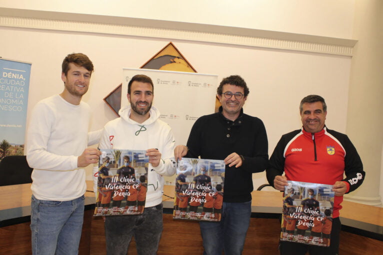 Presentación del III Clínic del València CF en Dénia