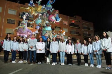 Primera Nit d’Albades 2022 de las Fallas de Dénia 10