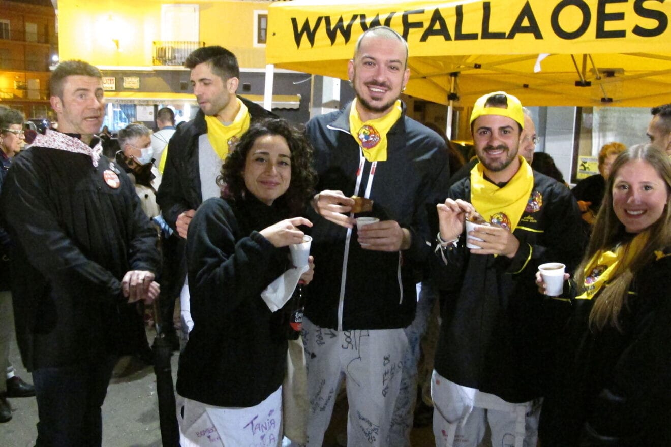 Primera Nit d'Albades 2022 de las Fallas de Dénia 41