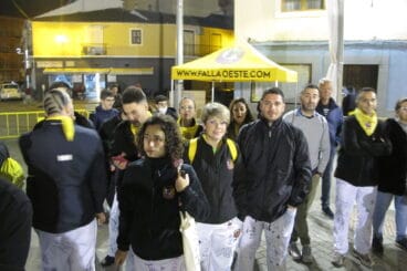 Primera Nit d’Albades 2022 de las Fallas de Dénia 45