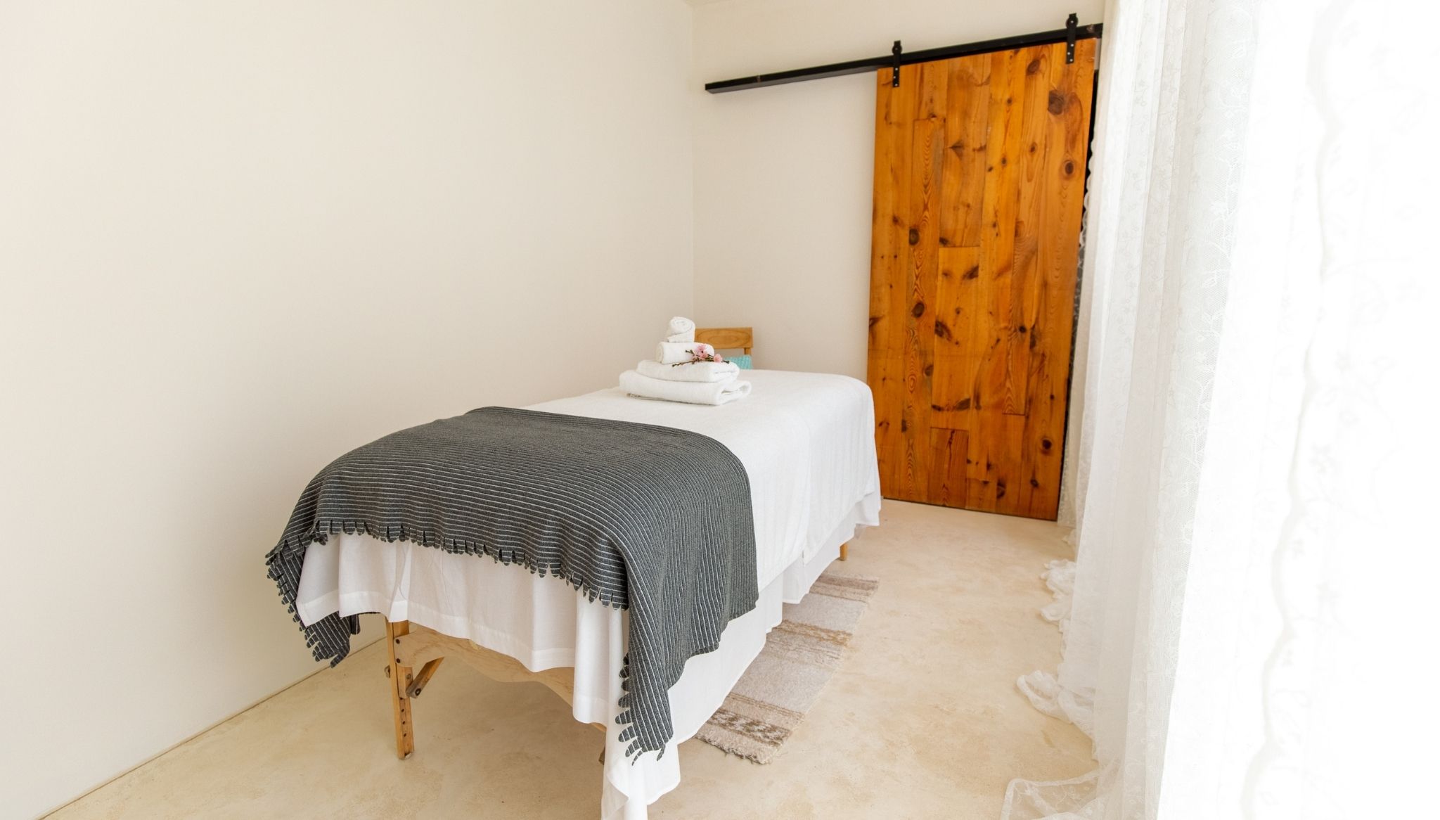 Sala de masajes de Boho Suites