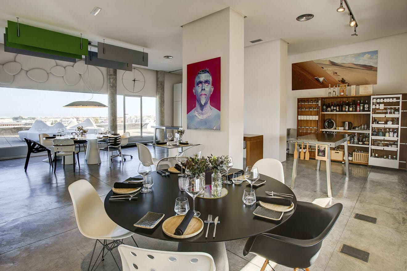 Sala del restaurante Aticcook