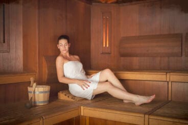 Sauna en la Zona Spa