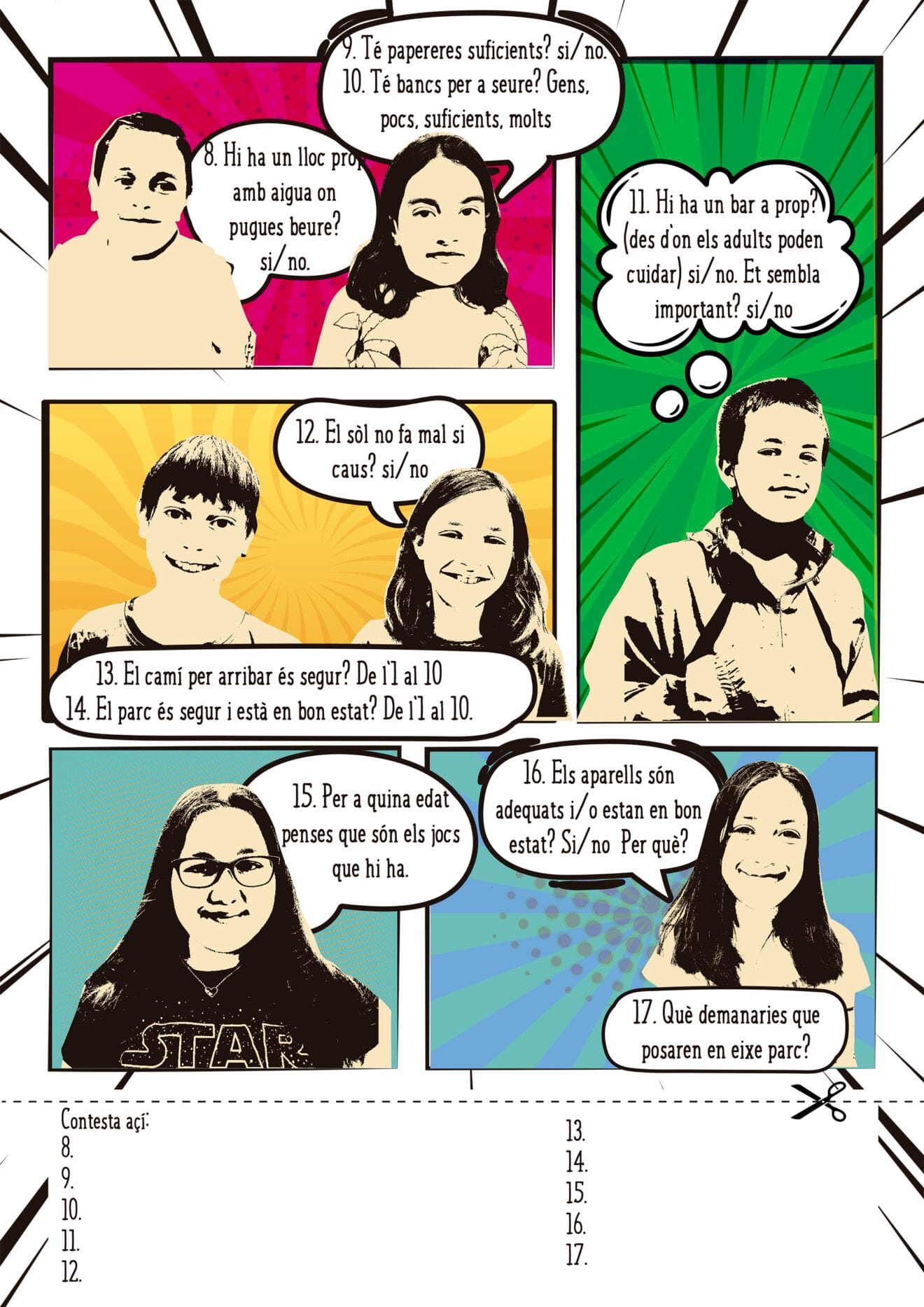 Segunda página de la encuesta del CLIA