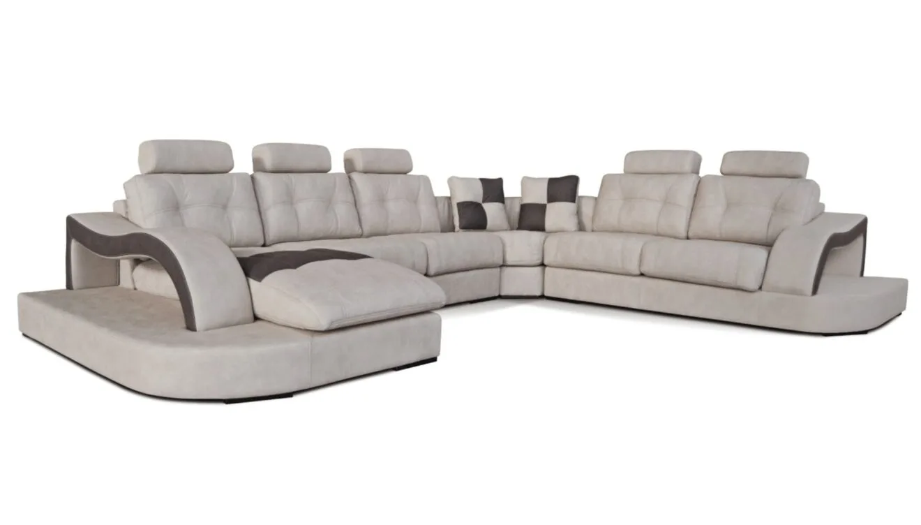 Sofá ambar beige moderno en OK Sofás