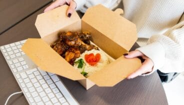 Tu ración de pollo teriyaki en tu trabajo