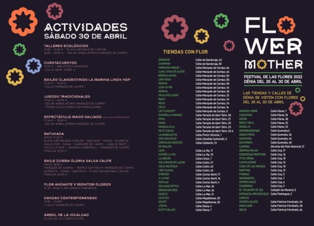 Imagen: Actividades del Festival Flower Mother