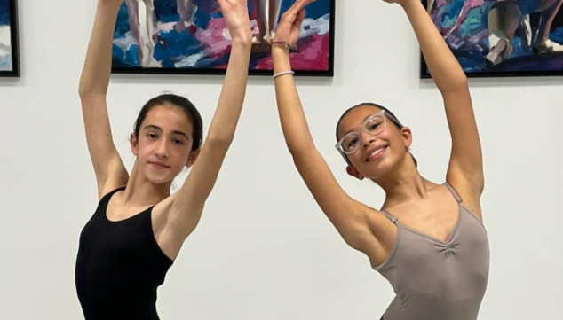 Imagen: Alumnas clasificadas del Estudio de danza Patricia Sentí