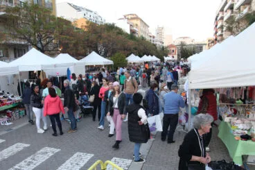 Ambiente en el Dénia Stock del pasado fin de semana