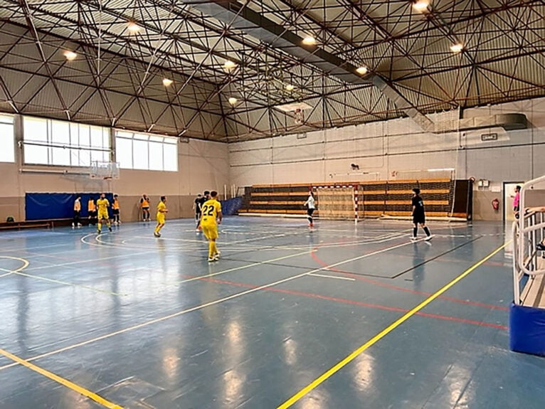 Dénia court in the match against Serelles Alcoy