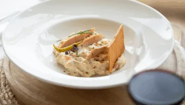 Ensaladilla rusa Restaurante Hotel Los Ángeles