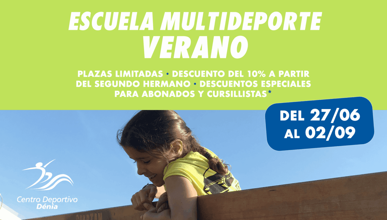 Escuela de verano Centro Deportivo Dénia